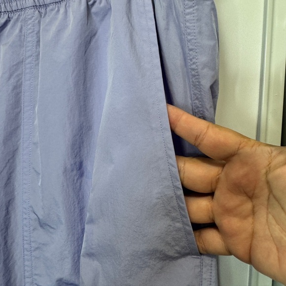 PINK Victoria's Secret Satin Parachute Cargo Pants Lavender - Picture 10 of 15